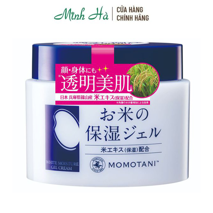 Kem Dưỡng Trắng Momotani White Moisture Gel Cream 230G