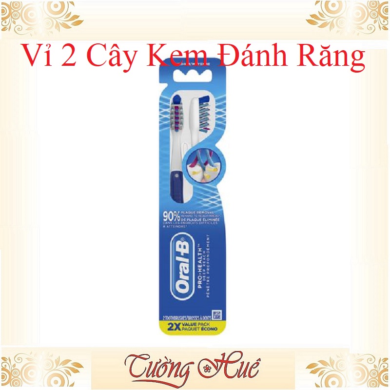 Vỉ 2 Cây Bàn Chải Oral - B Pro Health