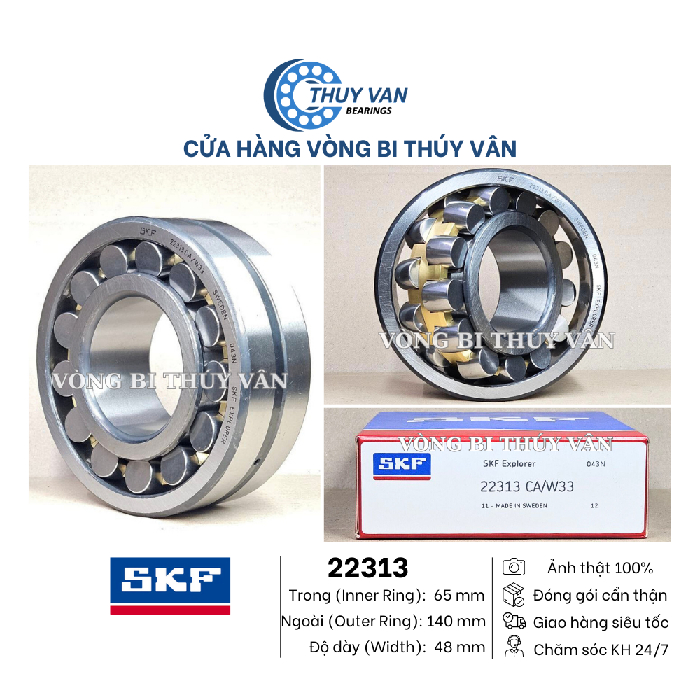 Vòng bi bạc đạn tang trống cà na nhào 22307 22308 22309  22310 22311 22314 hãng NSK