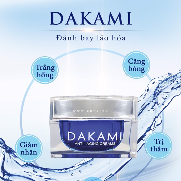 Kem DAKAMI Hàn Quốc - Xòa Nhăn Chống Lão Hóa