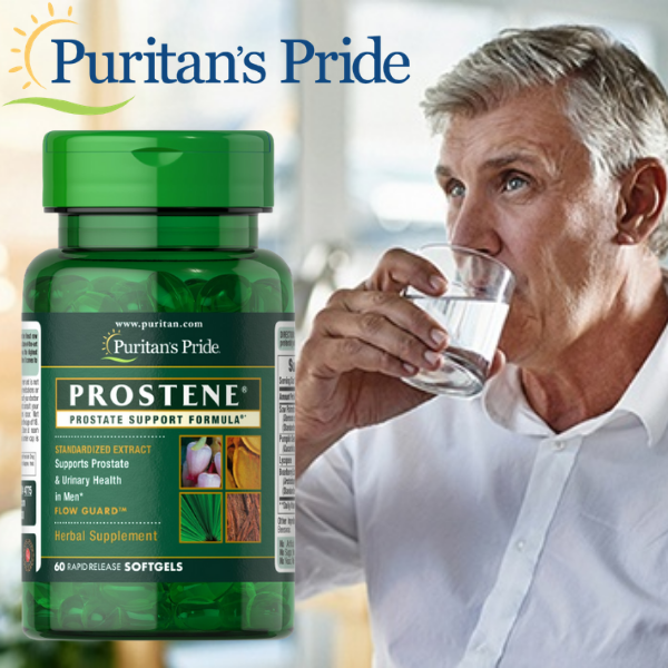 Giảm Tiểu Đêm Tiểu Dắt Chống Phì Đại Tiền Liệt Tuyến Prostene® Prostate Support Formula® Puritans Pride (Hsd: 05/22)