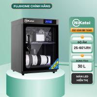 Tủ chống ẩm ANDBON AB-30C dung tích 30l - Có đồng hồ kỹ thuật số báo độ ẩm ổ khóa bảo vệ - Bảo hành điện tử Toàn Quốc