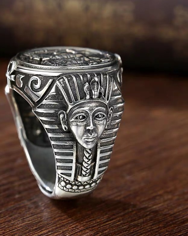 Nhẫn Nam Titan Pharaong - Không Đen - Không Phai Màu - Mã 0451603 -  Tặng Kèm Hộp - Thương Hiệu KJ - nhẫn nam đẹp nhẫn nam thời trang
