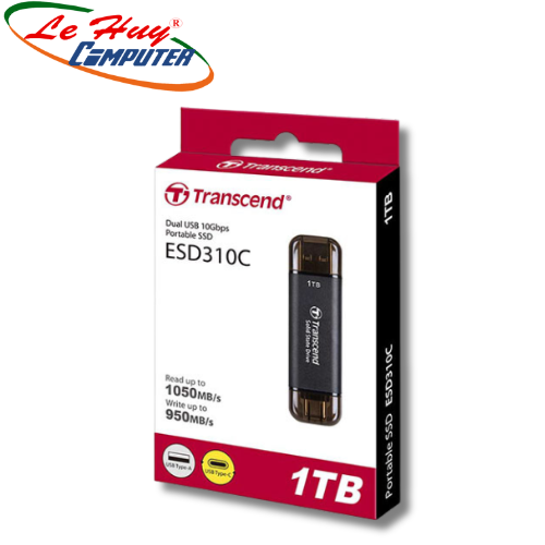 Ổ cứng di động SSD Transcend ESD310C 1TB USB 3.2 Gen2x1 TS1TESD310C