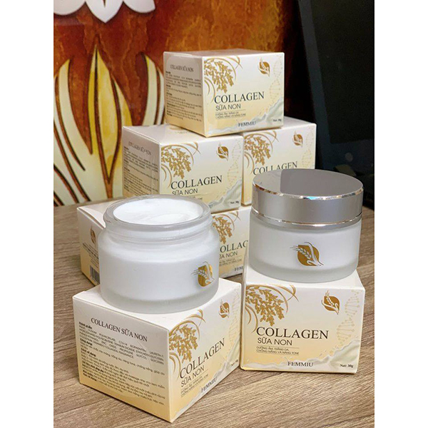 Kem dưỡng  Trắng Da Collagen Sữa Non