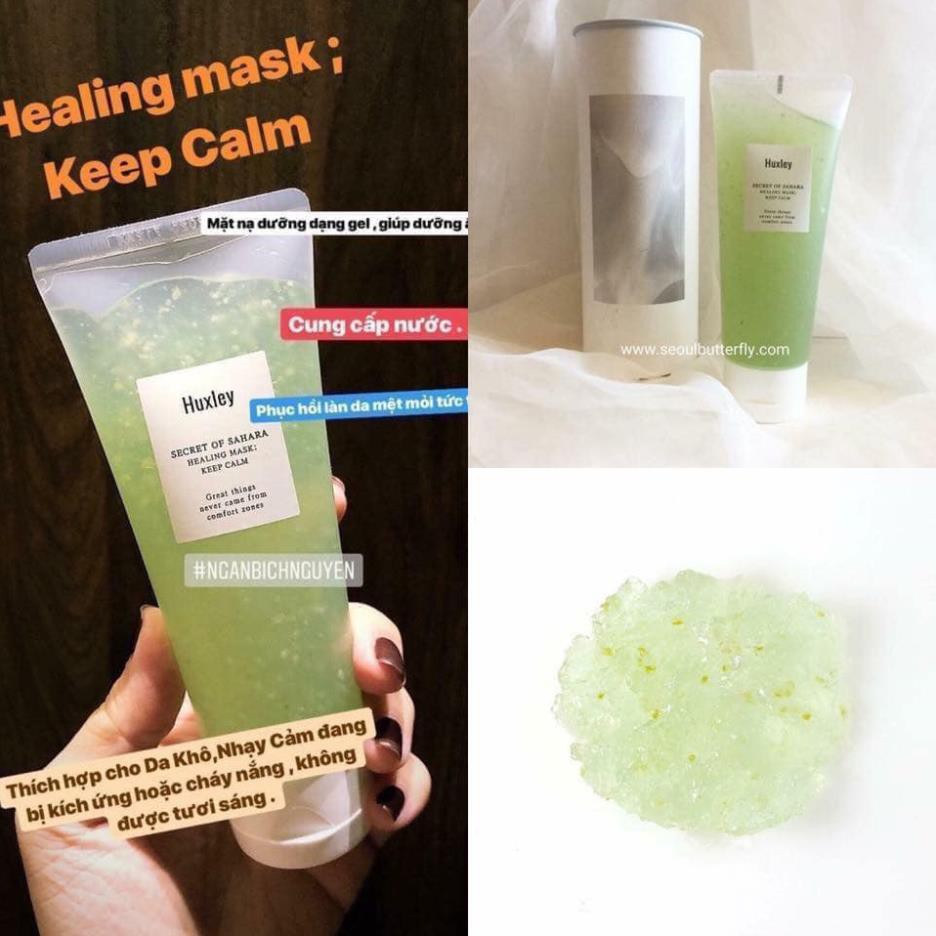 Mặt Nạ Huxley Healing Mask Keep Calm (Fullbox)