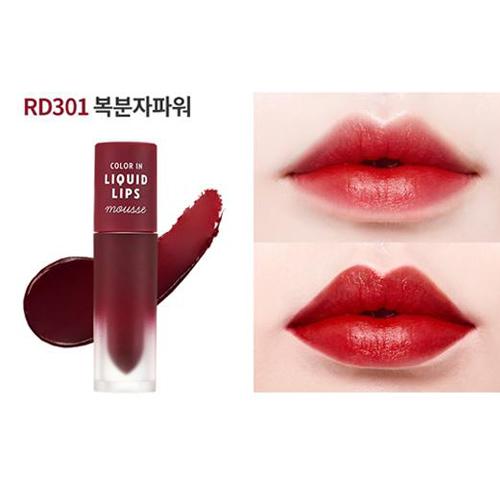 Son Kem Etude House Color In Liquid Lips Mousse Hàn Quốc 3.2Ml #Or301