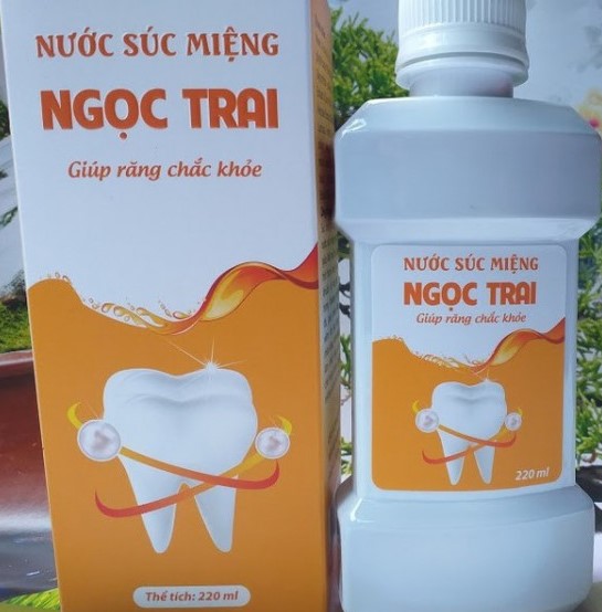 Nước Súc Miệng Ngọc Trai Giúp Răng Chắc Khỏe ( Chai 220Ml)