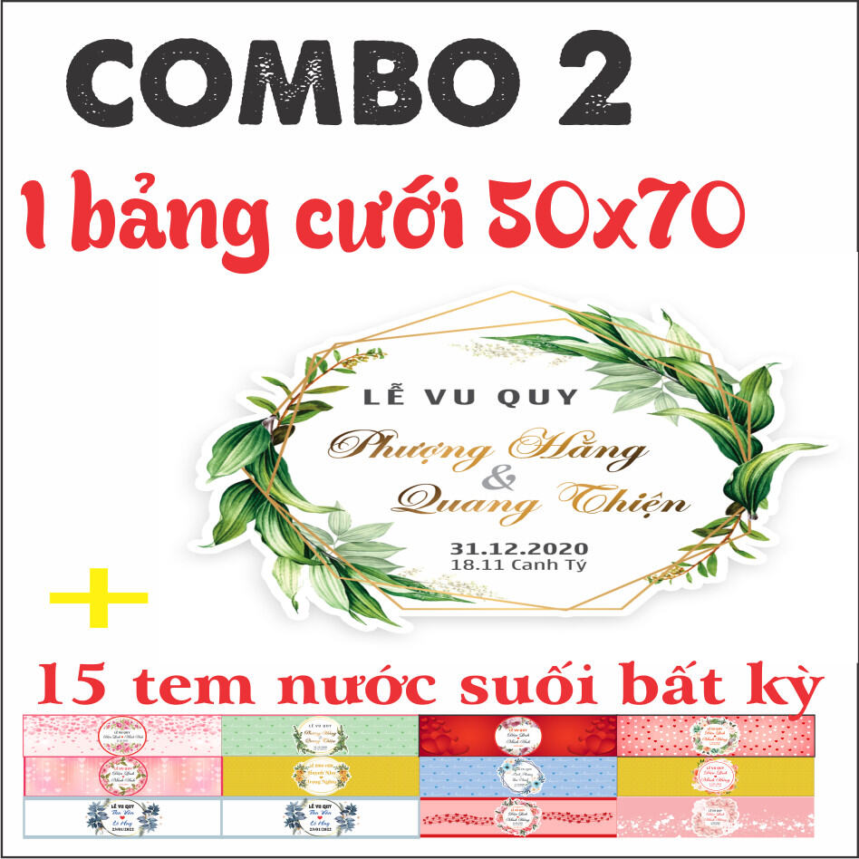 BẢNG CƯỚI LỄ VU QUY_LỄ THÀNH HÔN  TÊN CÔ DÂU CHÚ RỂ TRANG TRÍ ĐÁM CƯỚI