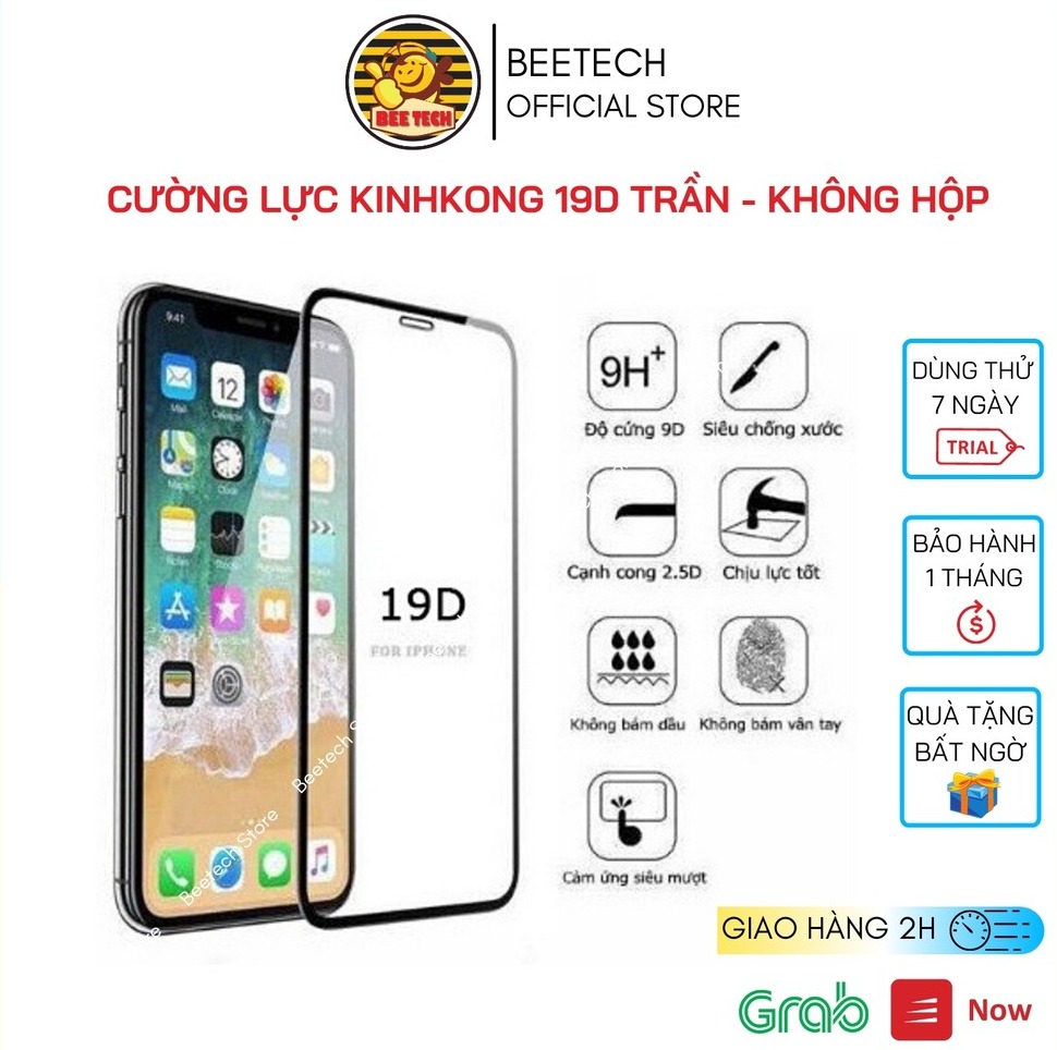 Cường lực iphone Kingkong 19D Kính bảo vệ màn hình full màn cho iPhone - Beetech