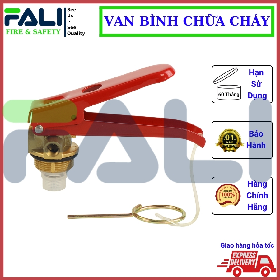 Van đầu bình chữa cháy phụ kiện sửa chữa bình chữa cháy tay cầm bình chốt an toàn bình chữa cháy