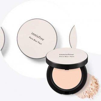 [Hcm]Phấn Phủ Innisfree No Sebum Blur Pact Mẫu Mới 10.5G