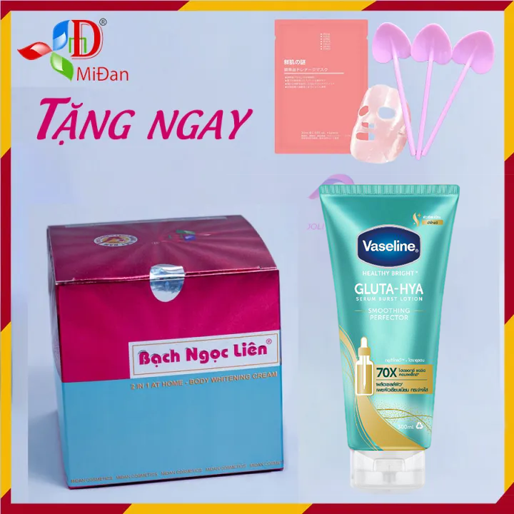 Kem Body Bạch Ngọc Liên & Kích Trắng Abutine 3C3 - Vaseline