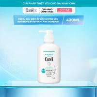 Dầu Gội Cấp Ẩm Chuyên Sâu Curel Intensive Moisture Care Shampoo 420ml