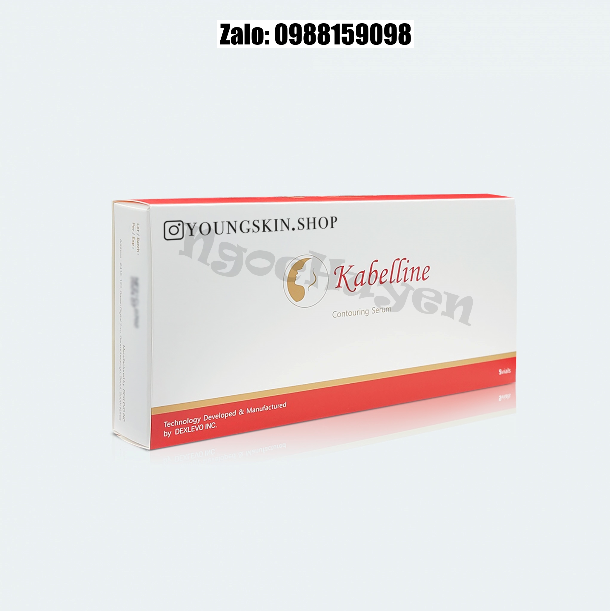 Tan mỡ Giảm béo Kabelline 1 hộp 5 lọ 8ml