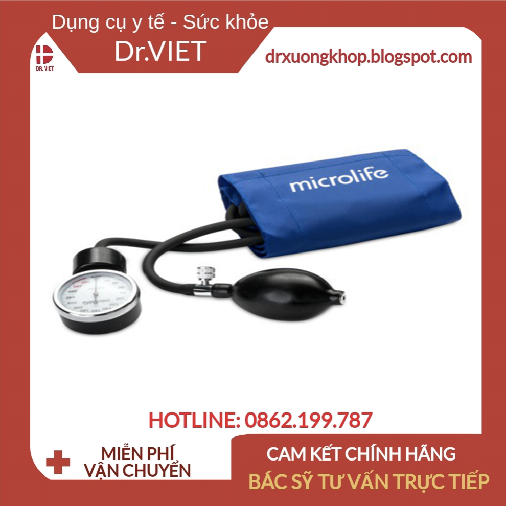 [Hcm]Máy Đo Huyết Áp Cơ Microlife Ag1 - 10 Chính Hãng - Bảo Hành 24 Tháng - Trang Bị Túi Hơi Bóng Bớp Và Van Xả Chất Lượng Cao.