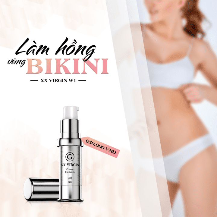 Kem Làm Hồng Gcell Xxvirgin Cream Giúp Giảm Thâm Sạm Vùng Da Nhạy Cảm