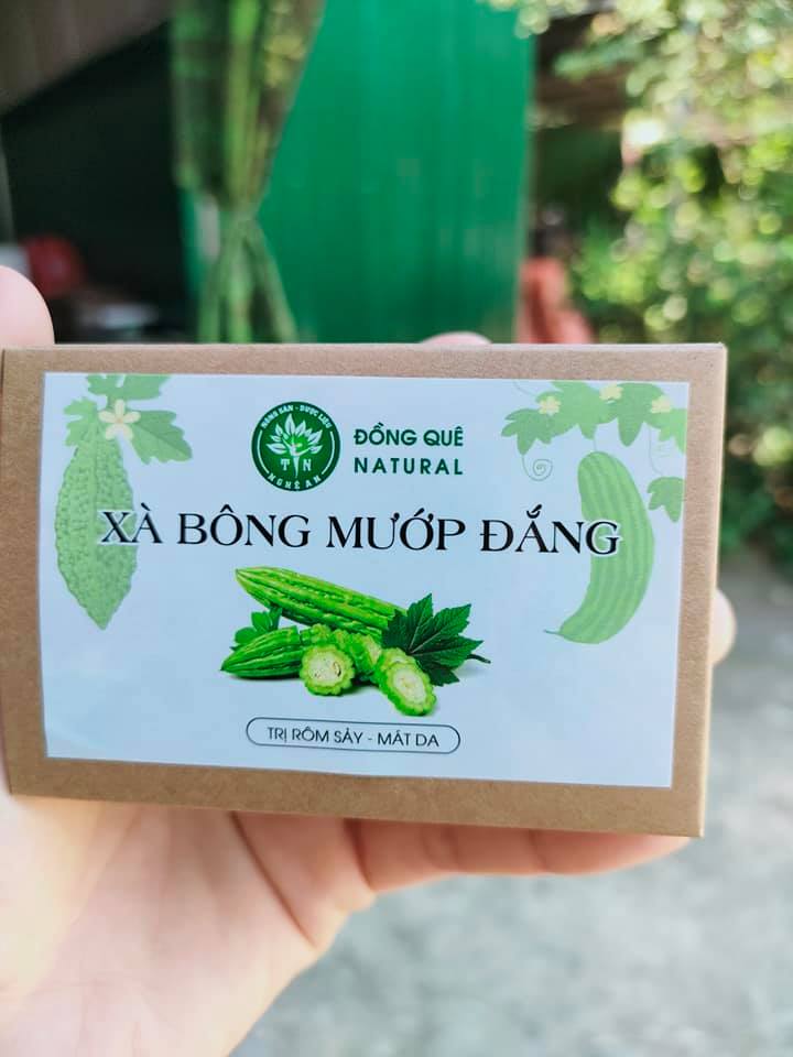 Xà Bông Mướp Đắng 100% Chiết Xuất Từ Thiên Nhiên. Mang Lại Sự Trải Nghiệm Mới Lạ Cho Làn Da!