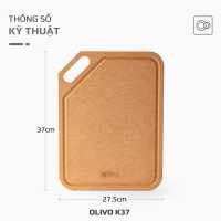 THỚT OLIVO WOOD FIBER – Chống Cong Vênh Ẩm Mốc Không Bị Mùi Hôi – Sử Dụng Được Với Máy Rửa Bát