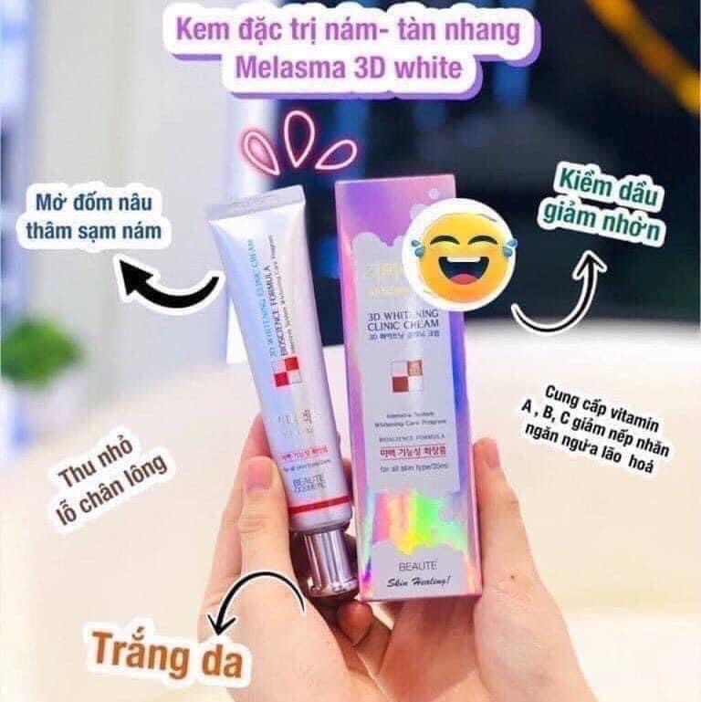 Kem Nám Melasma 3D Whitening