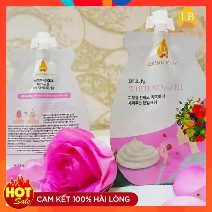 Kem Dưỡng Trắng Da Whitening Cell Luiántt Korea (Mini)