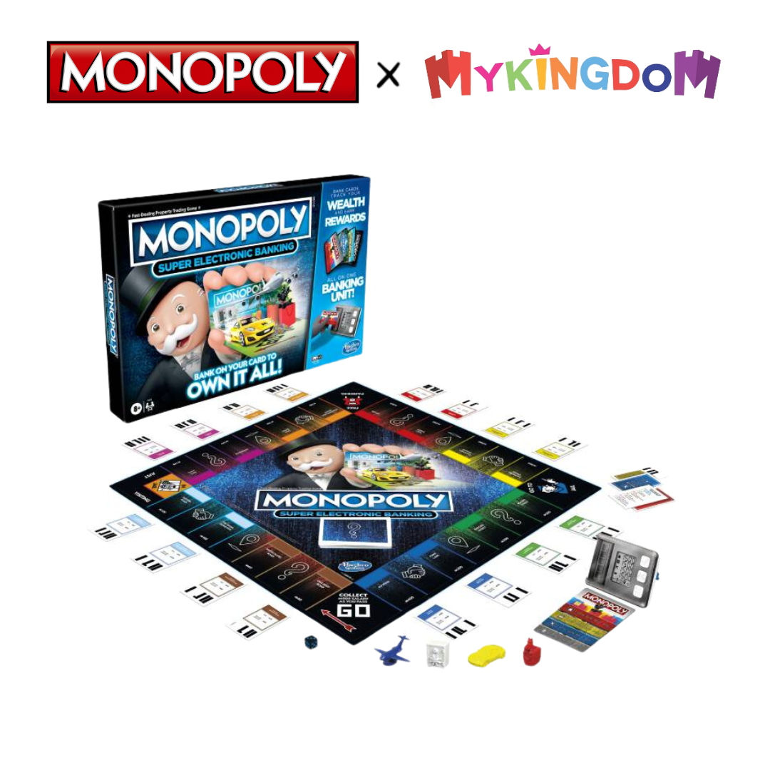 Đồ Chơi MONOPOLY Cờ Tỷ Phú - Phiên Bản Ngân Hàng Điện Tử Siêu Cấp E8978