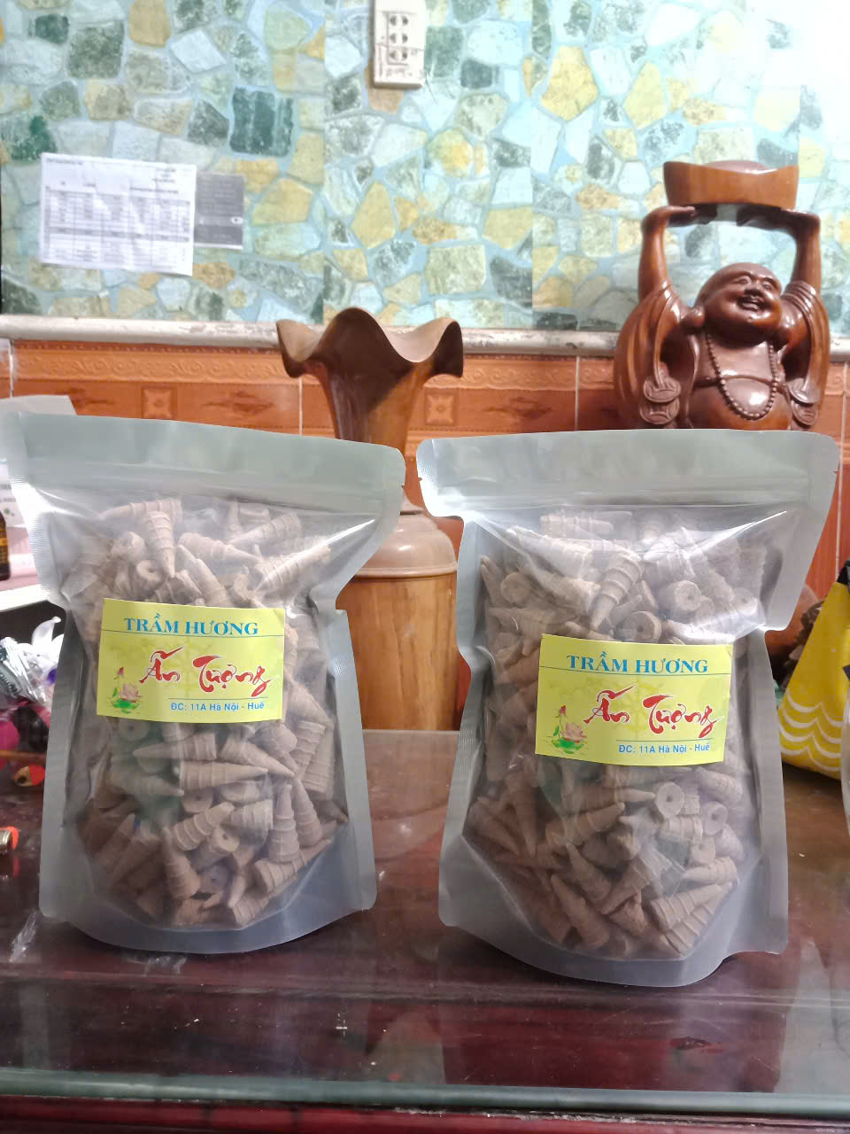 1kg Trầm Quế huế ( 2 gói x 500g 355 nụ quế thật loại 1 )