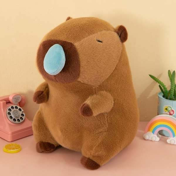 Đồ Chơi Gấu Bông Chuột Lang Nước Capybara Chảy Nước Mũi size 50cm 70cm 1M M2 Hàng Cao Cấp