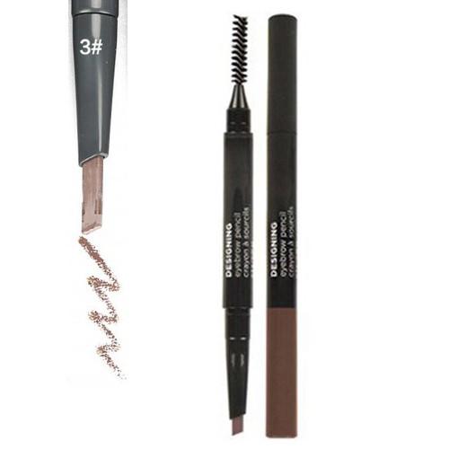 Chì Kẻ Mày 2 Đầu Designing Eye - Brow Pencil 3G - No.3