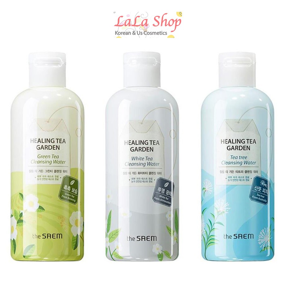 [HCM]Nước tẩy trang The Saem healing tea garden cleansing water 300ml