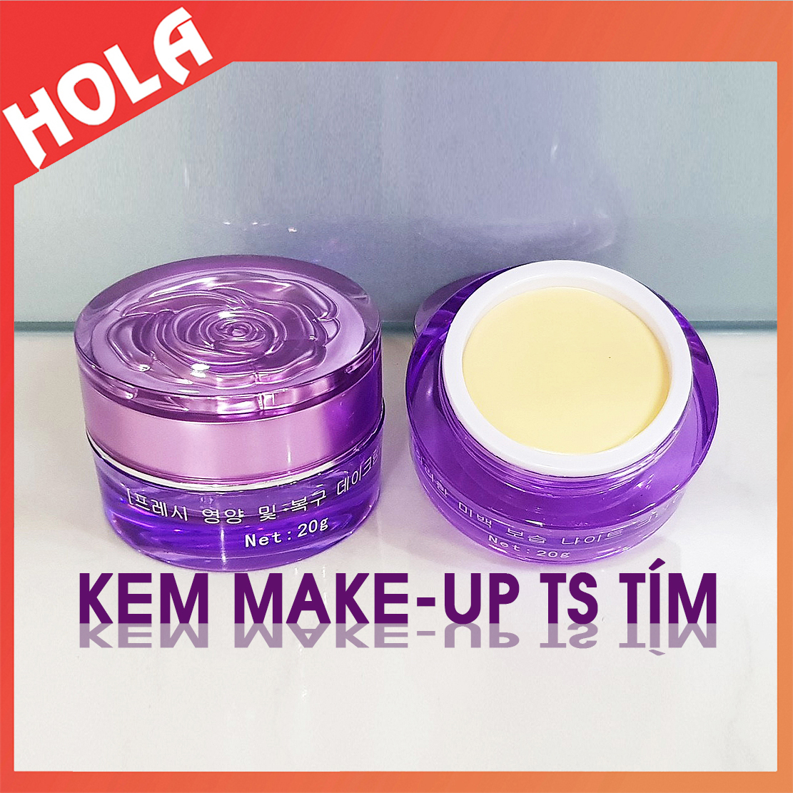 [Chính Hãng] Kem Chống Nắng The Face Shop Tím Kem Nền Giúp Chống Nắng Và Dưỡng Da Kem Nám Hàn Quốc Mỹ Phẩm Ts.