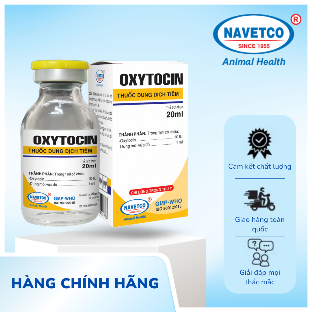 OXYTOCIN _ Kháng viêm kích thích tố cho gia súc thú cưng (chó mèo)