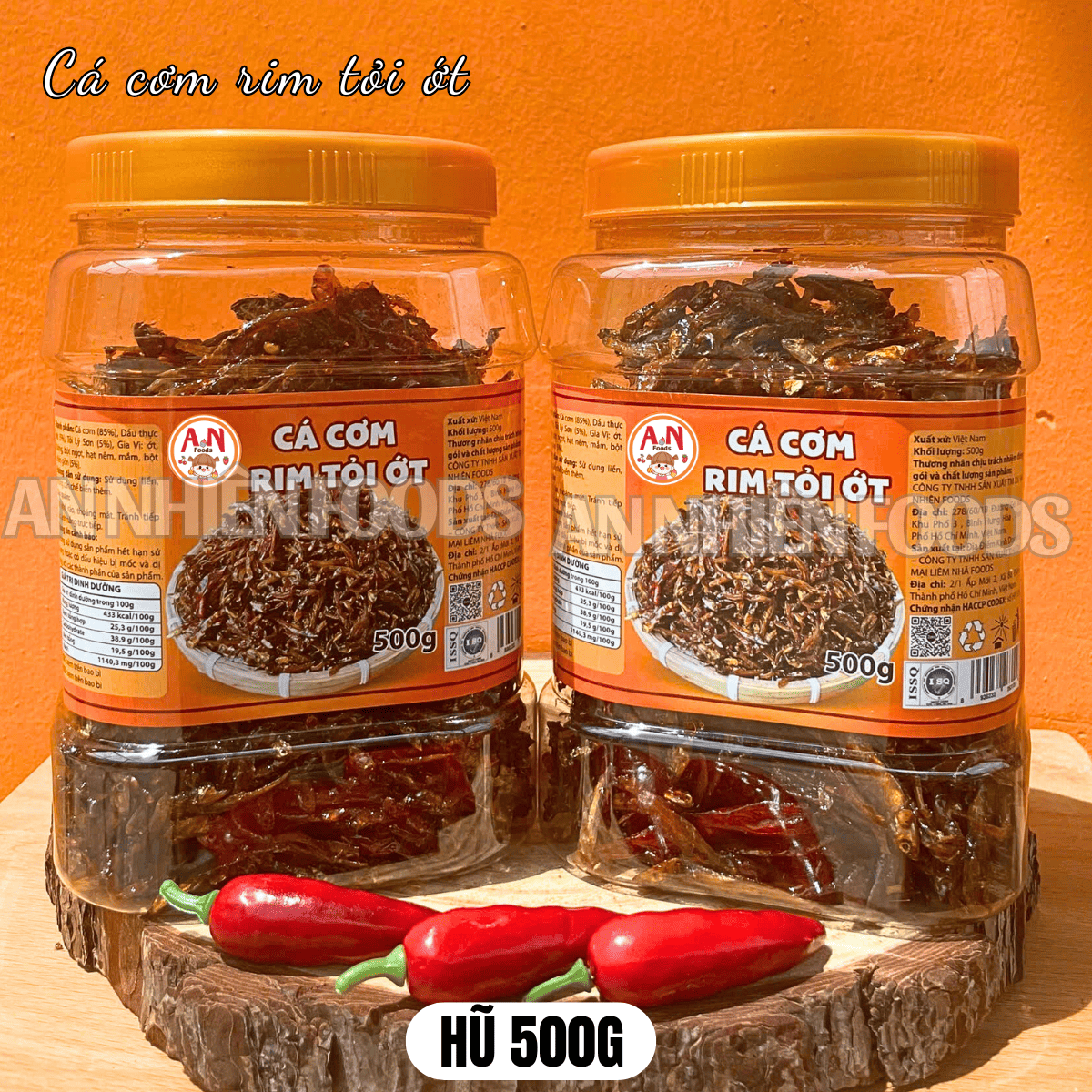 Cá cơm rim tỏi ớt  (có video)