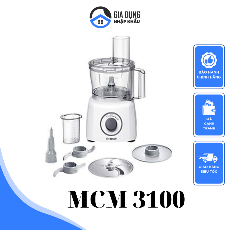 Máy Xay Thực Phẩm Đa Năng BOSCH MULTITALENT MCM3100 / MCM3200 / MCM4100 / MCM4200 / BOSCH MFW3520W M