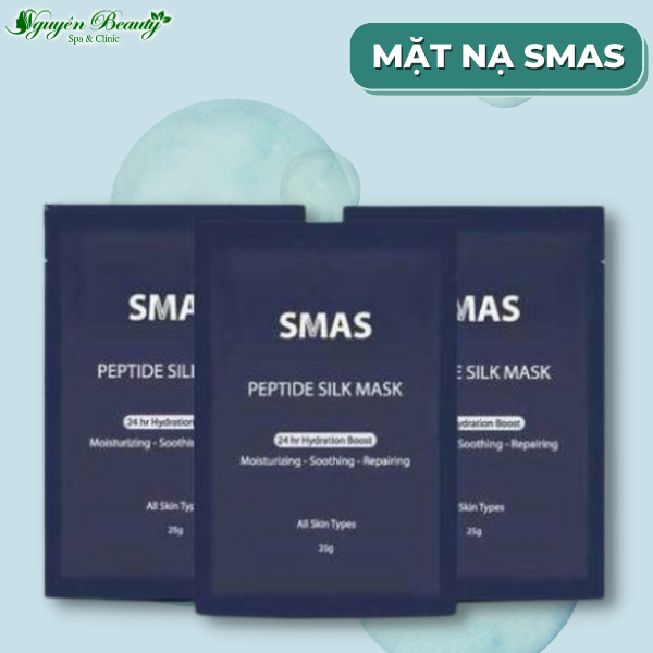 Mặt Nạ SMAS Peptide Silk Mask 24H Hydration Boost Dưỡng Ẩm Phục Hồi Da Làm Dịu Da Tức Thì 25g