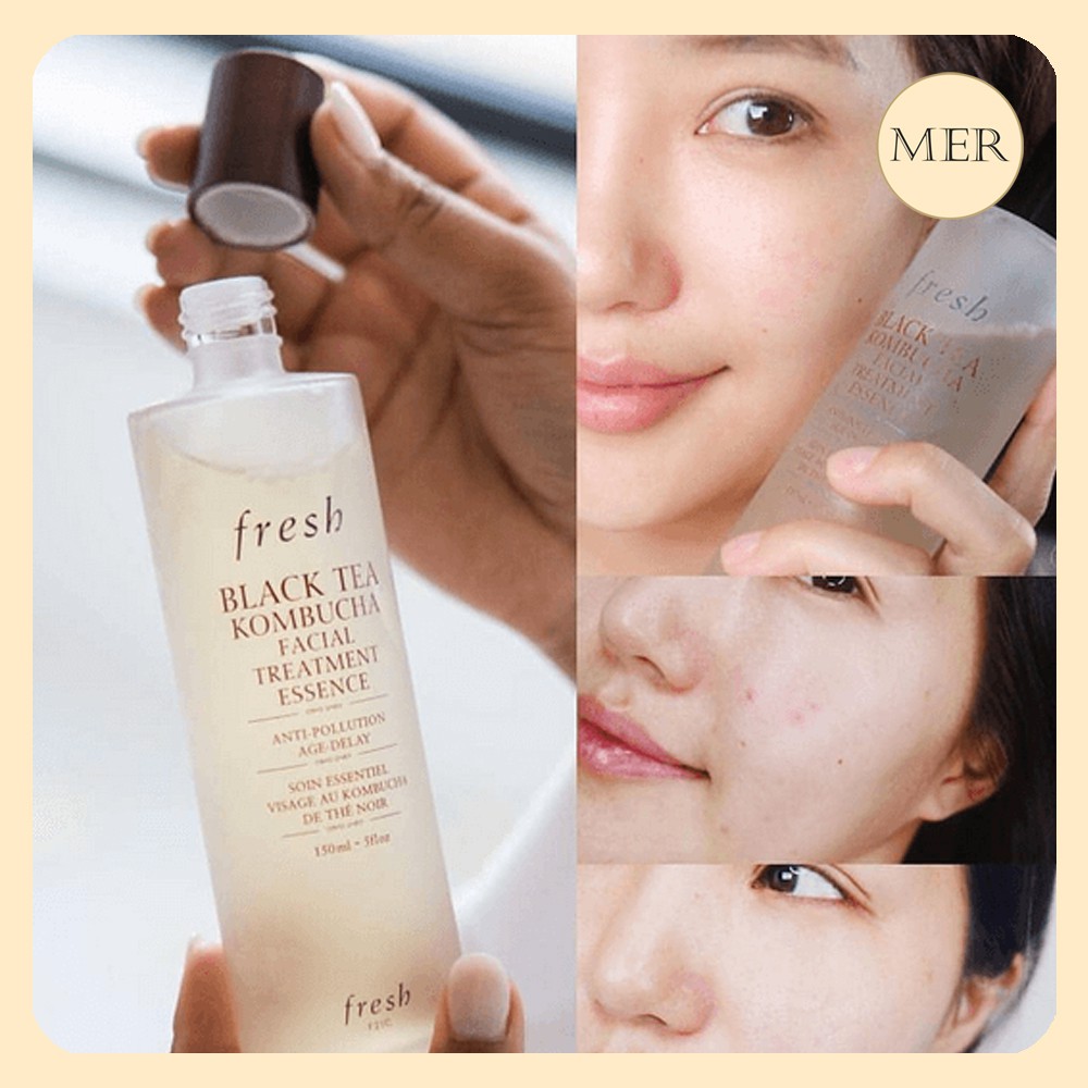 Nước Thần Fresh Black Tea Kombucha Facial Treatment Essence - Fullsize 150Ml