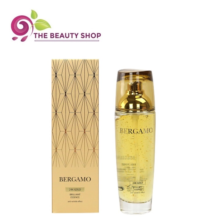[HCM]Serum dưỡng da chống lão hóa Bergamo 24K Gold Brilliant Essence 110ml