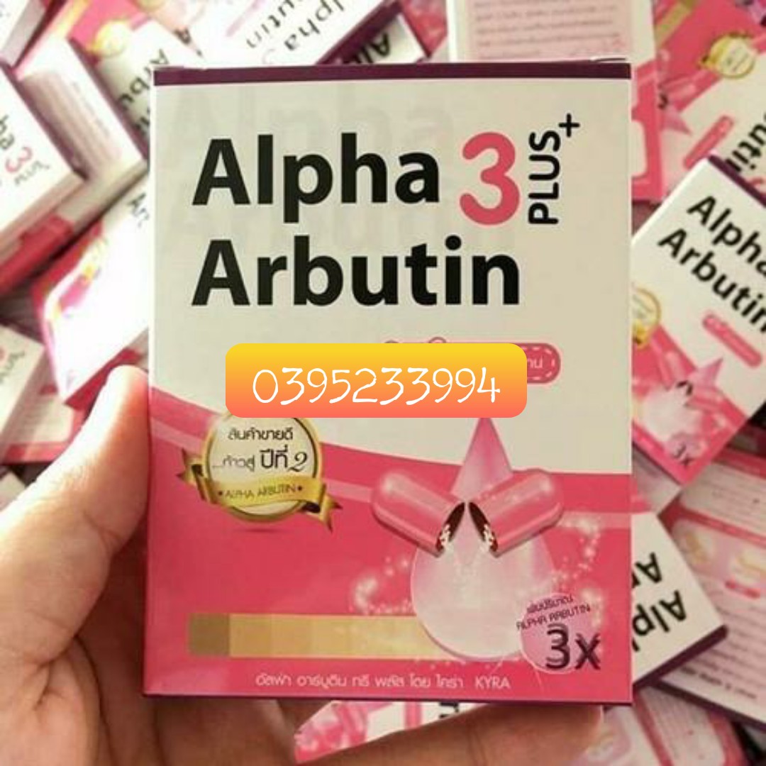 Vỉ 10 Viên Alpha Arbutin Uv Dùng Ban Ngày