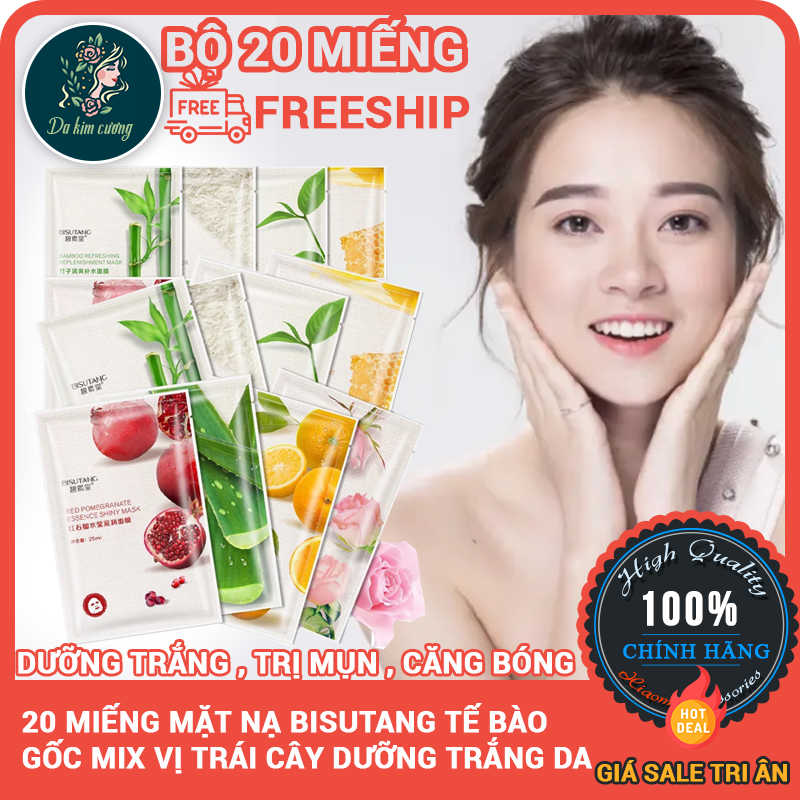 Mặt Nạ Dưỡng Da Cao Cấp 10 Miếng - Matnaduongdacaocap