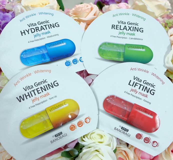 [Có Sẵn] Mặt Nạ Vitamin Banobagi Vita Genic Relaxing