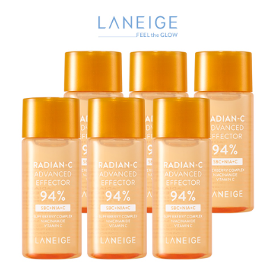 Bộ 6 Tinh chất dưỡng sáng da Laneige Radian-C Advanced Effector 15ml x 6