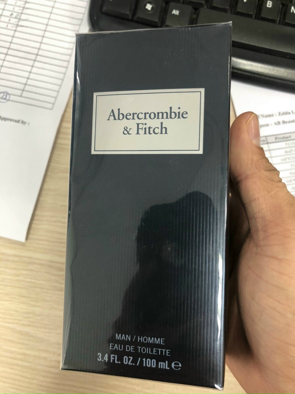 Nước hoa Abercrombie & Fitch First Instinct Blue 100ml