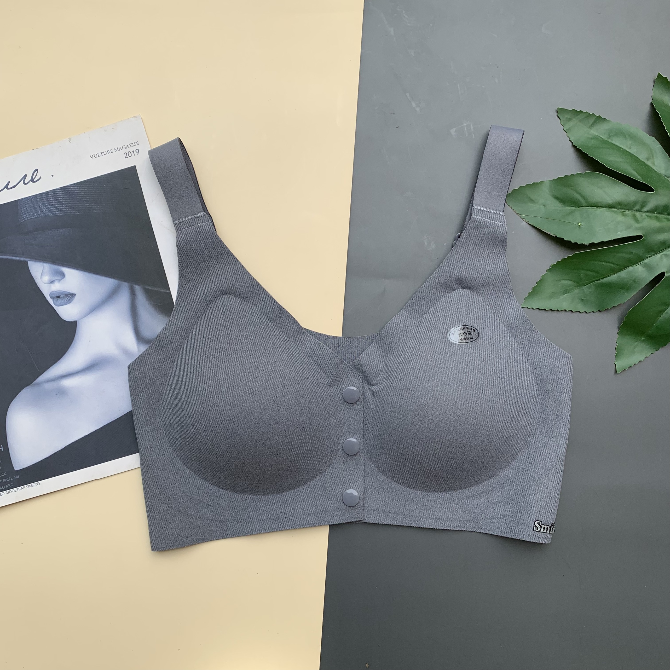 Áo ngực cài trước chống hằn không gọng thoải mái AST06