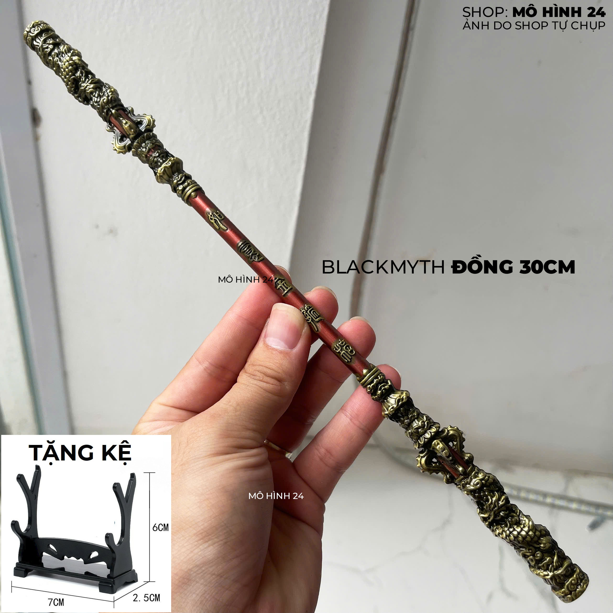 [KIM LOẠI ĐẶC] Mô hình Gậy Ngộ Không Black Myth Wukong Ruyi Tây Du Ký Tôn Ngộ Không Stick Trò Chơi 3