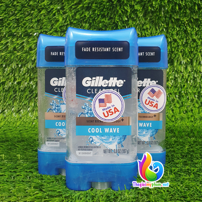 Lăn Khử Mùi Nam Gillette Cool Wave 107G