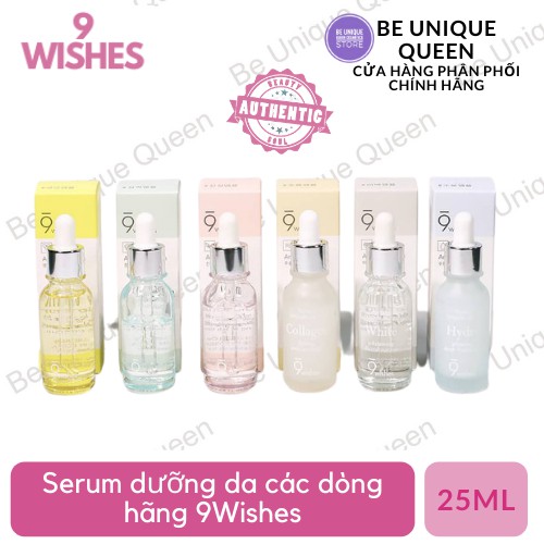 Serum Dưỡng Da Các Dòng Hãng 9Wishes