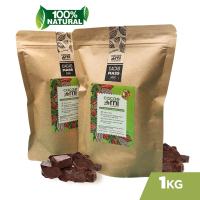 Cacao mass CACAOMI nguyên bơ không đường làm socola chocolate làm bánh nghiền từ hạt ca cao nguyên chất giàu dinh dưỡng tim mạch 250g-500g