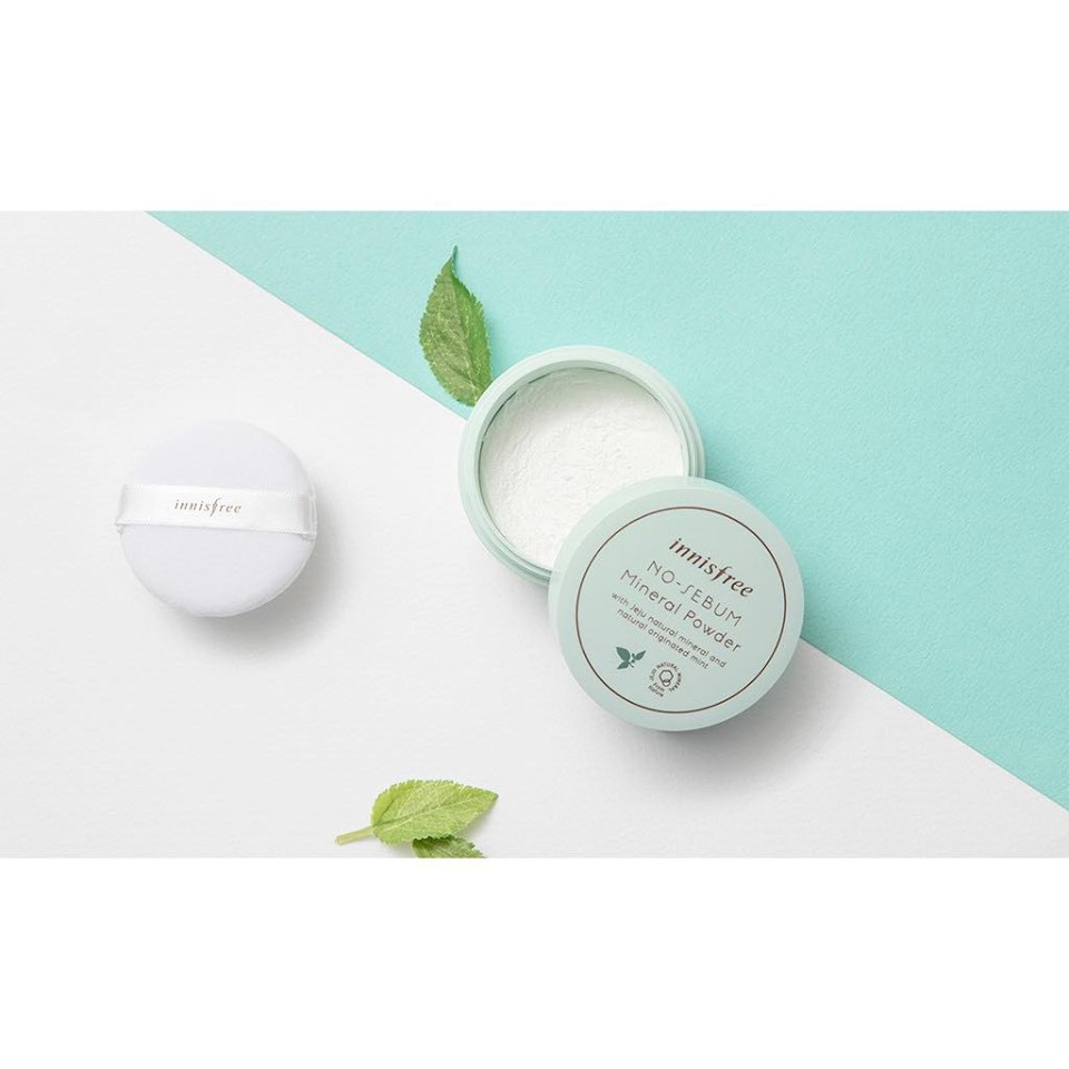 Phấn Phủ Bột Innisfree No Sebum mineral Powder – 5g