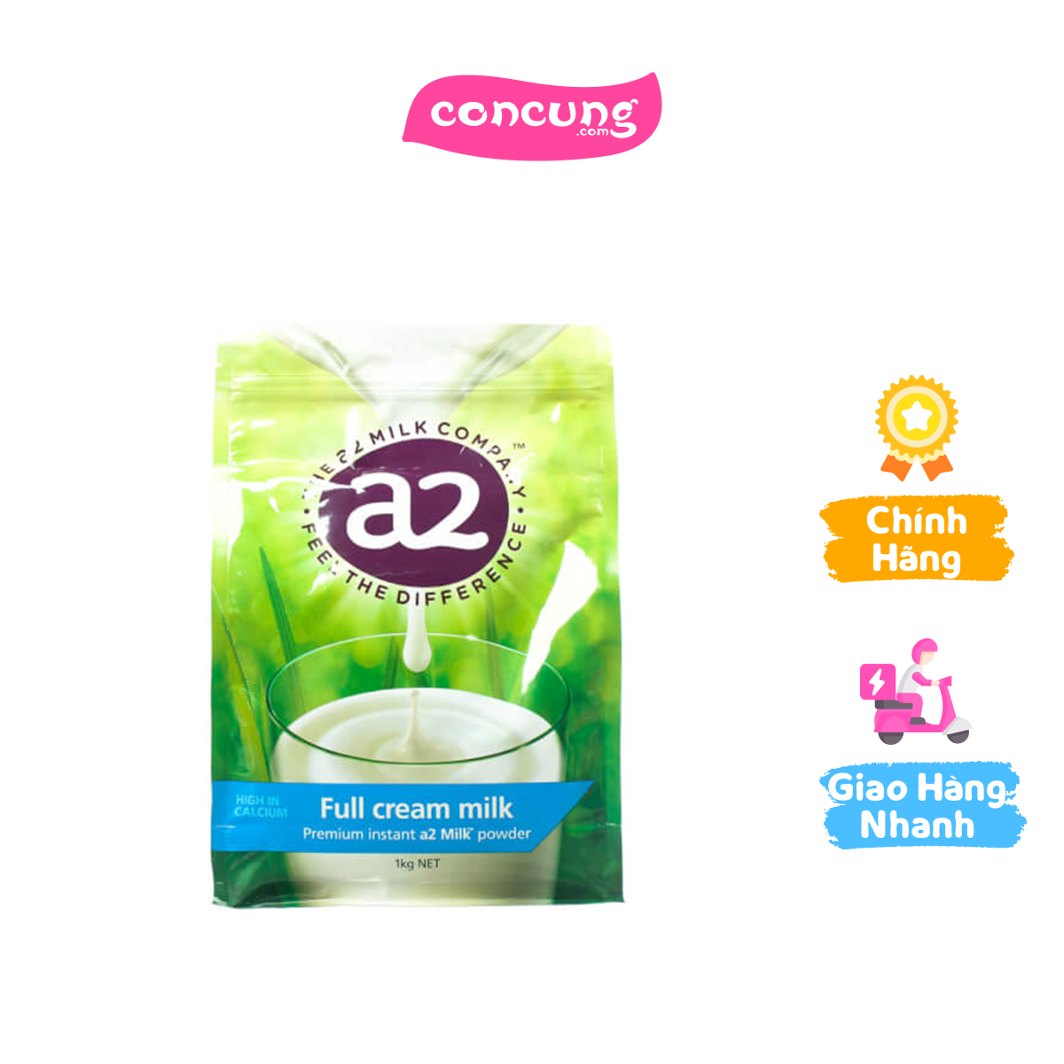 Sữa A2 full cream milk (sữa bột nguyên kem)