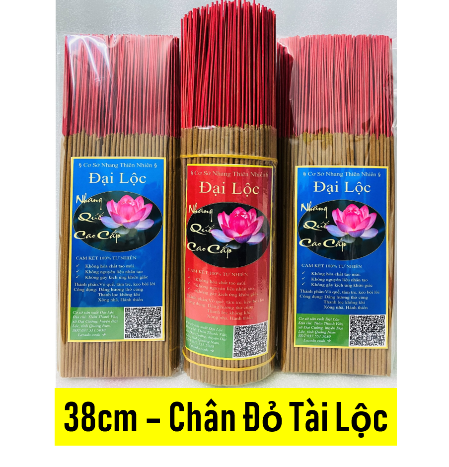 (1Kg-600 cây) Nhang Quế Thơm sạch Đại Lộc Nhang sạch thiên nhiên Hương thơm nhẹ nhàng chuẩn quế